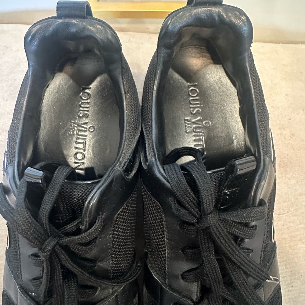 Louis Vuitton Black and Brown Monogram Sneaker - Picture 7 of 11